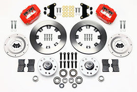 Wilwood Forged Dynalite Front Kit 12.19in Red 49-54 Chevy/53-62 Corvette (*Line Kit Needed*) - 0