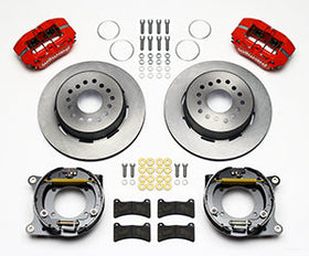 Wilwood Dynapro Low-Profile 11.00in P-Brake Kit - Red Impala 59-64 / Corvette 57-62 - 0
