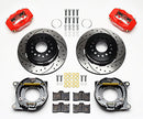 Wilwood Forged Dynalite P/S Park Brake Kit Drill-Red Impala 59-64 / Corvette 57-62-2