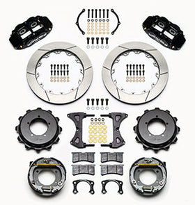Wilwood Narrow Superlite 4R Rear Kit 12.88in Speedway Eng Floater w/ New Style End - 0