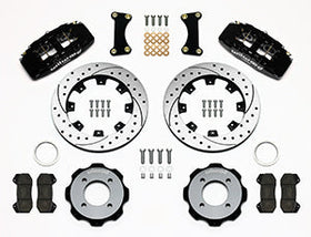 Wilwood Dynapro 6 Front Hat Kit 12.19in Drilled 2011 Fiesta - 0