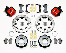 Wilwood Combination Parking Brake Rear Kit 11.75in Drilled Red 2011 Fiesta Rear - 0