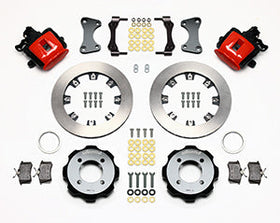 Wilwood Combination Parking Brake Rear Kit 11.75in Red 2011 Fiesta Rear