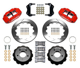 Wilwood Narrow Superlite 6R Front Hat Kit 12.88in Red 84-87 Corvette C4 - 0
