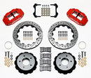 Wilwood Narrow Superlite 4R Rear Kit 12.88in Drilled Red 84-87 Corvette C4-1