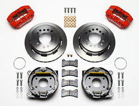 Wilwood Dynapro Low-Profile 11.00in P-Brake Kit - Red AMC 71-74 2.60in Offset - 0