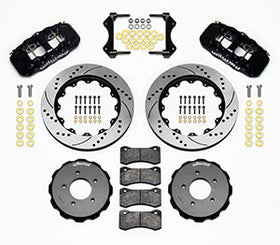 Wilwood AERO6 Front Hat Kit 14.00 Drilled 99-06 BMW E46 - 0