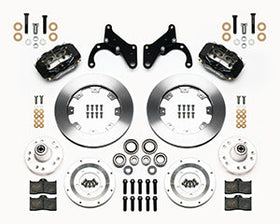 Wilwood Forged Dynalite Front Kit 12.19in 65-68 Chevy Impala -Drum Spindle - 0