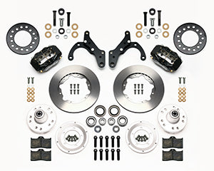Wilwood Forged Dynalite Front Kit 11.00in 69-70 Impala Drum/Disc 69-82 Vette