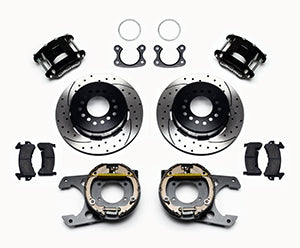 Wilwood D154 P/S Park Brake Kit Drilled Small Ford 2.66in Offset