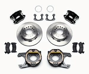Wilwood D154 P/S Park Brake Kit Small Ford 2.66in Offset