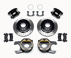 Wilwood D154 P/S Park Brake Kit Drilled Small Ford 2.50in Offset - 0