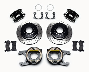 Wilwood D154 P/S Park Brake Kit Drilled Big Ford 2.36in Offset