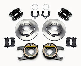 Wilwood D154 P/S Park Brake Kit Mopar/Dana 2.36in Off w/Snap Ring Brng - 0