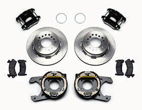 Wilwood D154 P/S Park Brake Kit Chevy 12 Bolt 2.75in Off w/ C-Clips - 0