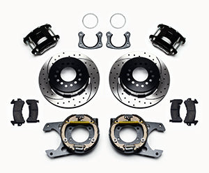 Wilwood D154 P/S Park Brake Kit Drilled Big Ford New Style 2.36in Offset