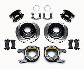 Wilwood D154 P/S Park Brake Kit Drilled Big Ford New Style 2.36in Offset - 0