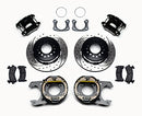 Wilwood D154 P/S Park Brake Kit Drilled New Big Ford 2.50in Off Front Mount-2