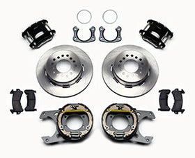 Wilwood D154 P/S Park Brake Kit New Big Ford 2.50in Off Front Mount - 0