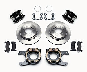Wilwood D154 P/S Park Brake Kit New Big Ford 2.50in Off Staggerd Mount