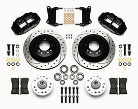 Wilwood Narrow Superlite 6R Front Hub & 1PC Rtr Kit 12.88in Dril 67-69 Camaro 64-72 Nova Chevelle - 0