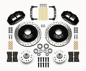 Wilwood Narrow Superlite 6R Front Hub & 1PC Rtr Kit 12.88in Dril 74-80 Pinto Disc Spindle only - 0