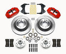 Wilwood Narrow Superlite 6R Front Hub & 1PC Rtr Kit 12.88in-Red WWE ProSpindle-2