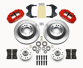 Wilwood Narrow Superlite 6R Front Hub & 1PC Rtr Kit 12.88in-Red WWE ProSpindle - 0