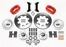 Wilwood Forged Dynalite Front Kit 12.19in Red 79-87 GM G Body-2