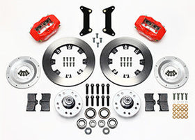 Wilwood Forged Dynalite Front Kit 12.19in Red 79-87 GM G Body - 0