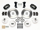 Wilwood Forged Dynalite Front Kit 11.00in Heidts Tri -5 2 inch Drop Spindle-2
