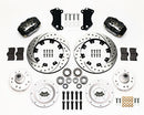 Wilwood Forged Dynalite Front Kit 12.19in Drilled Heidts Tri -5 2 inch Drop Spindle-2