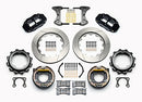 Wilwood Narrow Superlite 4R Rear P-Brk Kit 14.00in Strange Eng Floater 3.49in Offset-2