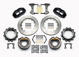Wilwood Narrow Superlite 4R Rear P-Brk Kit 14.00in Strange Eng Floater 3.49in Offset - 0