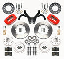 Wilwood Forged Dynalite Front Kit 11.00in Red 59-64 Chevy Impala / 63-64 Corvette-2