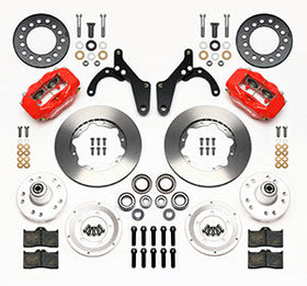Wilwood Forged Dynalite Front Kit 11.00in Red 59-64 Chevy Impala / 63-64 Corvette - 0