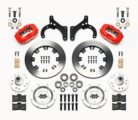 Wilwood Forged Dynalite Front Kit 12.19in Red 59-64 Chevy Impala / 63-64 Corvette - 0