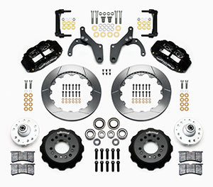 Wilwood Narrow Superlite 6R Front Hub Kit 12.88in 59-64 Chevy Impala / 63-64 Corvette