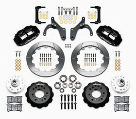 Wilwood Narrow Superlite 6R Front Hub Kit 12.88in 59-64 Chevy Impala / 63-64 Corvette - 0