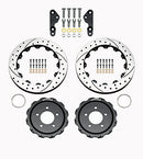 Wilwood Pro-Matrix Rear Kit Drilled 05-12 Mustang GT (2pc Hat/Rtr)-2