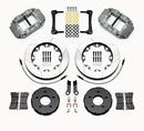 Wilwood Forged Superlite 4R ST BB Front Kit Road Race 2005-2014 Mustang-2