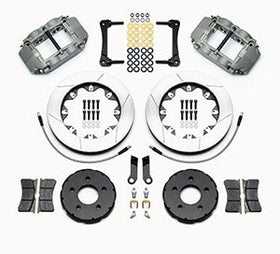 Wilwood Forged Superlite 4R ST BB Front Kit Road Race 2005-2014 Mustang - 0