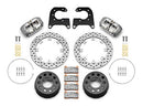Wilwood Dynapro Lug Mount Single Rear Dynamic Kit SA Drilled 58-64 Olds/Pont .690in Studs-2