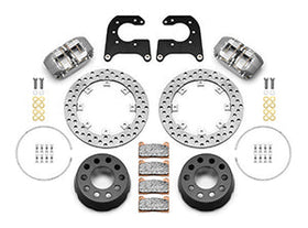 Wilwood Dynapro Lug Mount Single Rear Dynamic Kit SA Drilled 58-64 Olds/Pont .690in Studs - 0