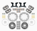 Wilwood Dynapro Lug Mount Dual Rear Dynamic Kit SA Drilled 58-64 Olds/Pont 1/2in Studs-2