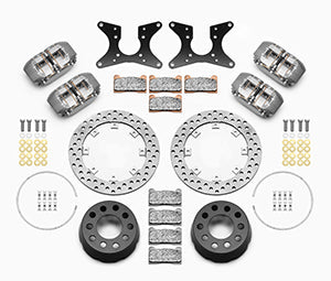 Wilwood Dynapro Lug Mount Dual Rear Dynamic Kit SA Drilled 58-64 Olds/Pont .690in Studs