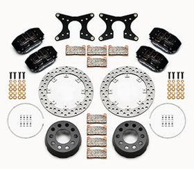 Wilwood Dynapro Lug Mount Dual Rear Dynamic Kit SA Drilled M-W/Lamb Ends .690in Studs - 0