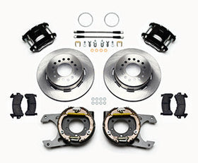 Wilwood D154 P/S Park Brake Kit Jeep Dana 35 2.56 Off 5-lug w/ lines - 0