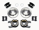Wilwood D154 P/S Park Brake Kit 12 Bolt 2.75in offset Staggered Shock-2