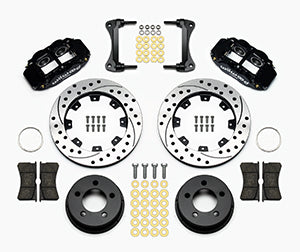Wilwood Narrow Superlite 4R Front Kit 12.19in Drilled 87-89 Jeep YJ